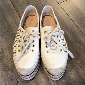 Gucci platform sneakers